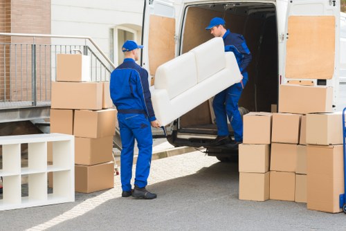 Removal team planning a residential move in Bayswater