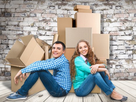 Professional office removals in Bayswater with boxes and furniture