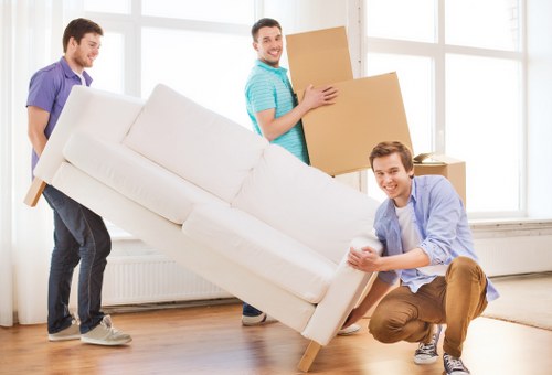 Furniture transport and removals with a moving van in Bayswater