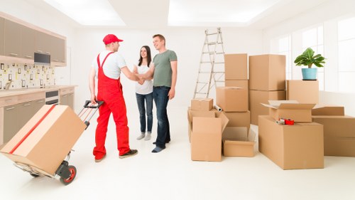 Local Bayswater street showing typical access challenges for removals